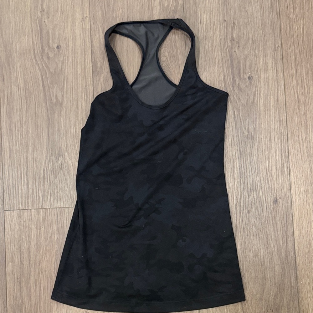 Lululemon Athletica Dark Patterned Tank Top